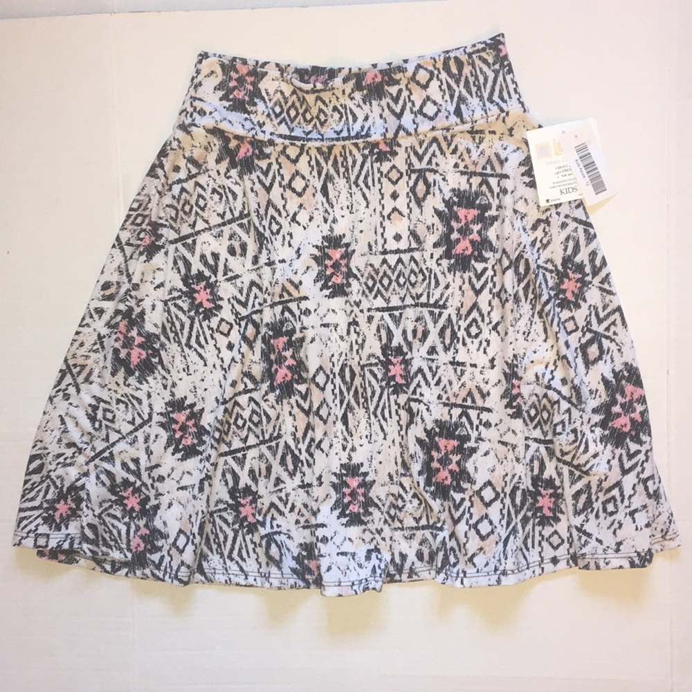 LulaRoe LLR kid’s Azure Skirt Size 12 NWT